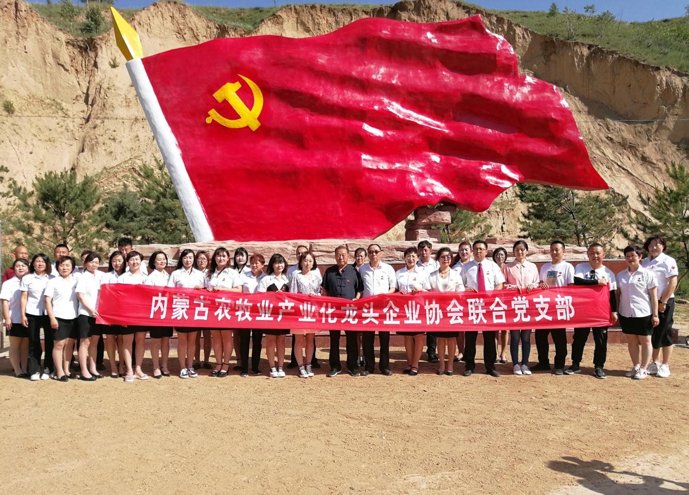 內(nèi)蒙古農(nóng)牧業(yè)產(chǎn)業(yè)化龍頭企業(yè)協(xié)會(huì)走進(jìn)石人灣村開展“辦實(shí)事、解難題，送溫暖，傳黨恩”公益活動(dòng)